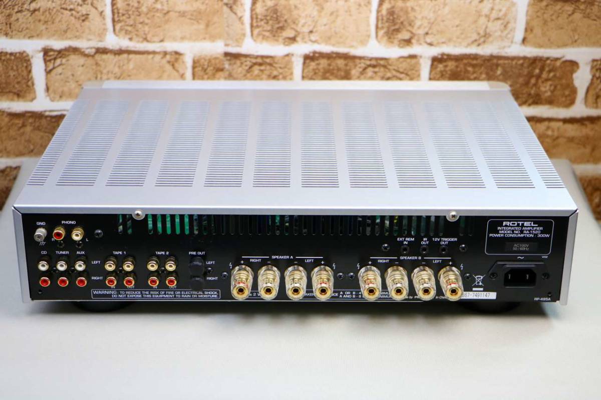プリメインアンプ ローテル RA-1520 ROTEL 公式通販 | rotel AC2