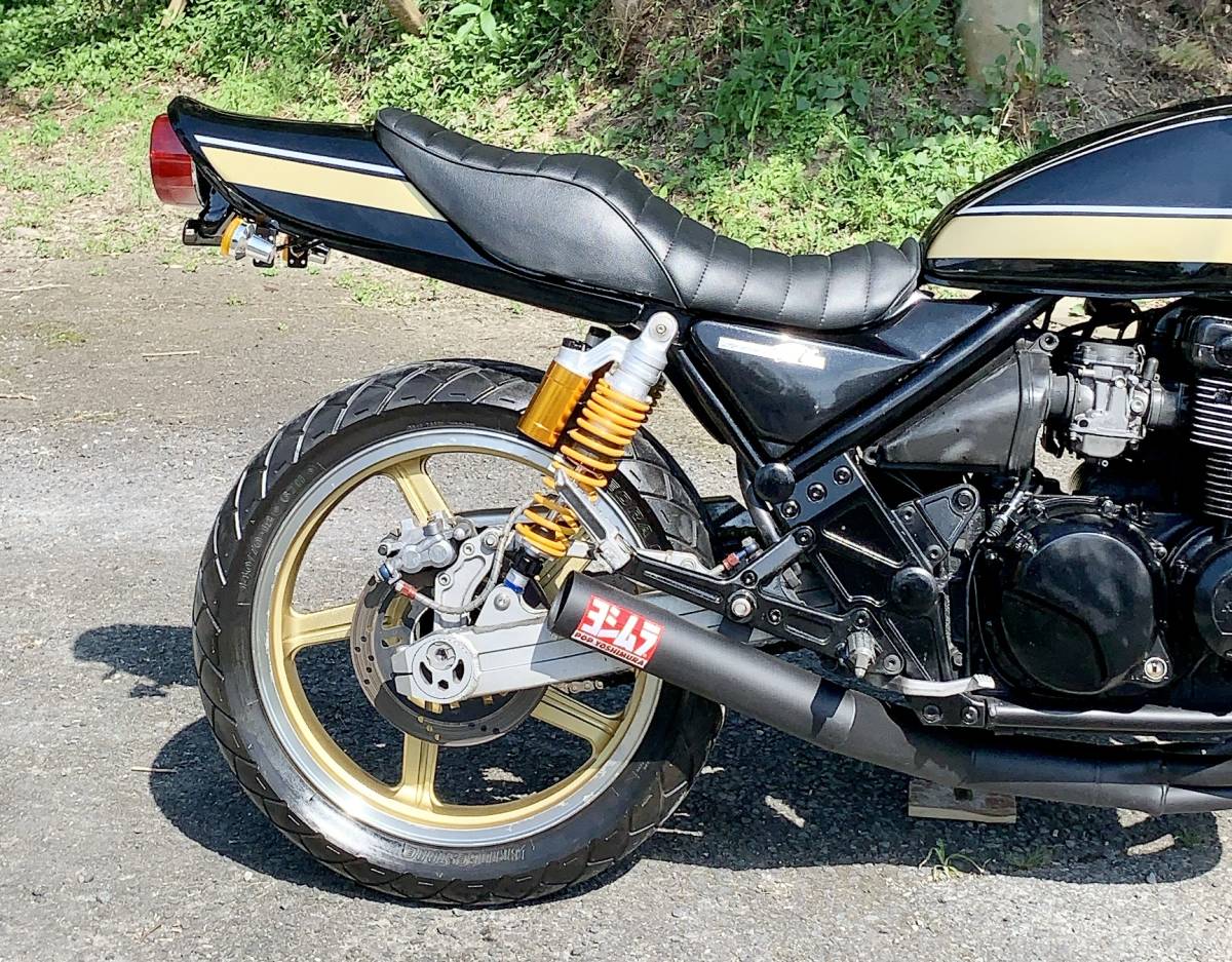 Kawasaki ゼファー400 C4 旧車 Z2タイガーライン 車検取立て
