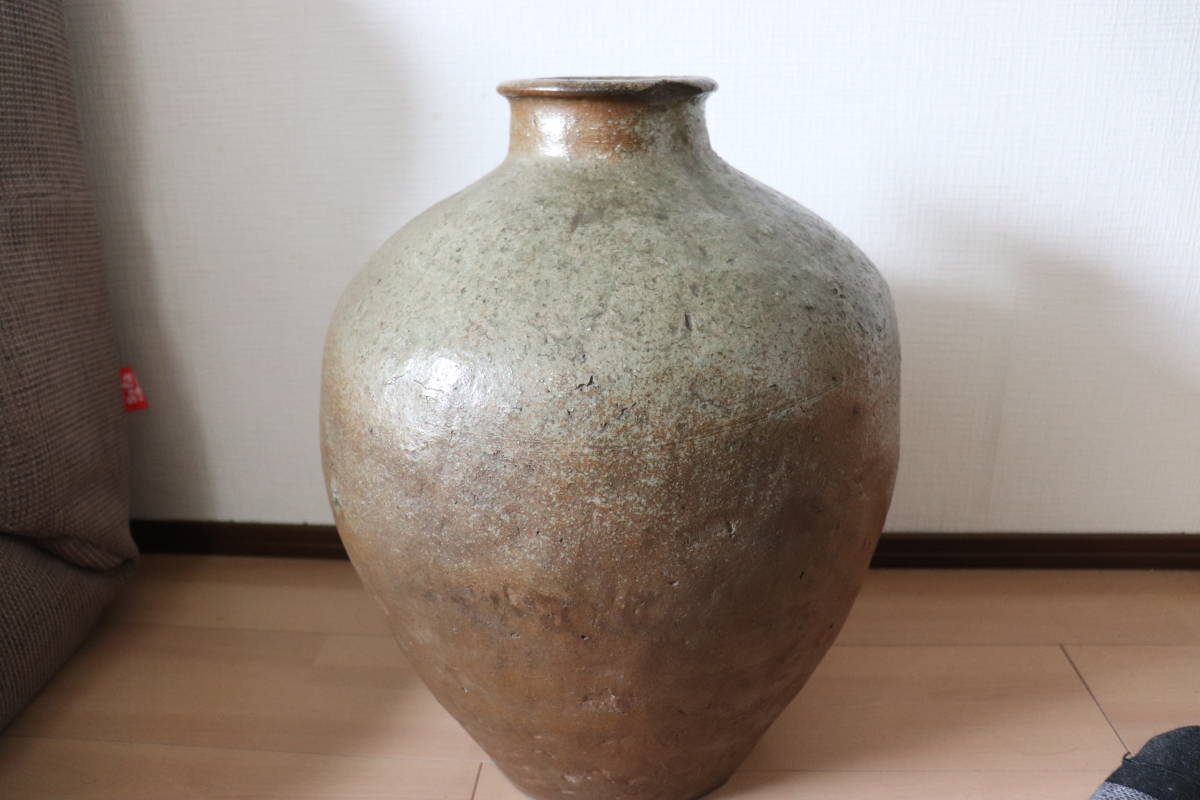 古丹波 壺 室町時代 自然釉 窯印 古備前 古信楽 古常滑 古越前 古美術 骨董 古丹波 窯印 古備前 | 古常滑 古信楽 自然釉 古越前 室町