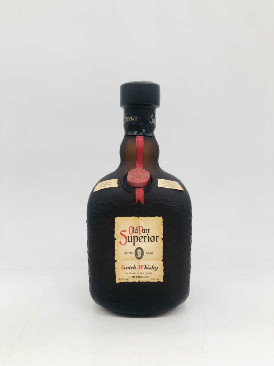Old Parr Superior スコッチウイスキー 750ml 43% Old Parr Superior