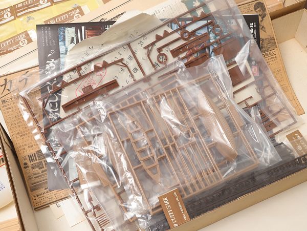 PF441. 未組立品 イマイ 木製キット カティーサーク 帆船 1/80の入札