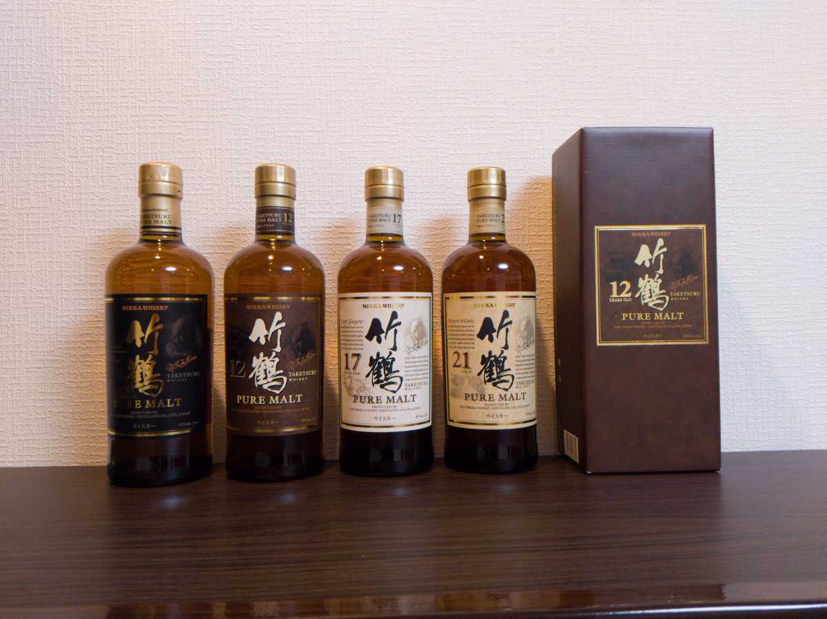 ウイスキー 旧ボトル 竹鶴 NA 12年 17年 21年 4本セット 【公式通販】