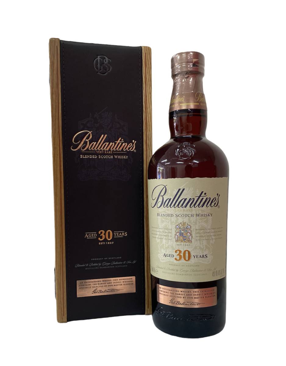 ♪未開栓 バランタイン 30年 700ml 40度 スコッチ ウイスキー 外箱/木