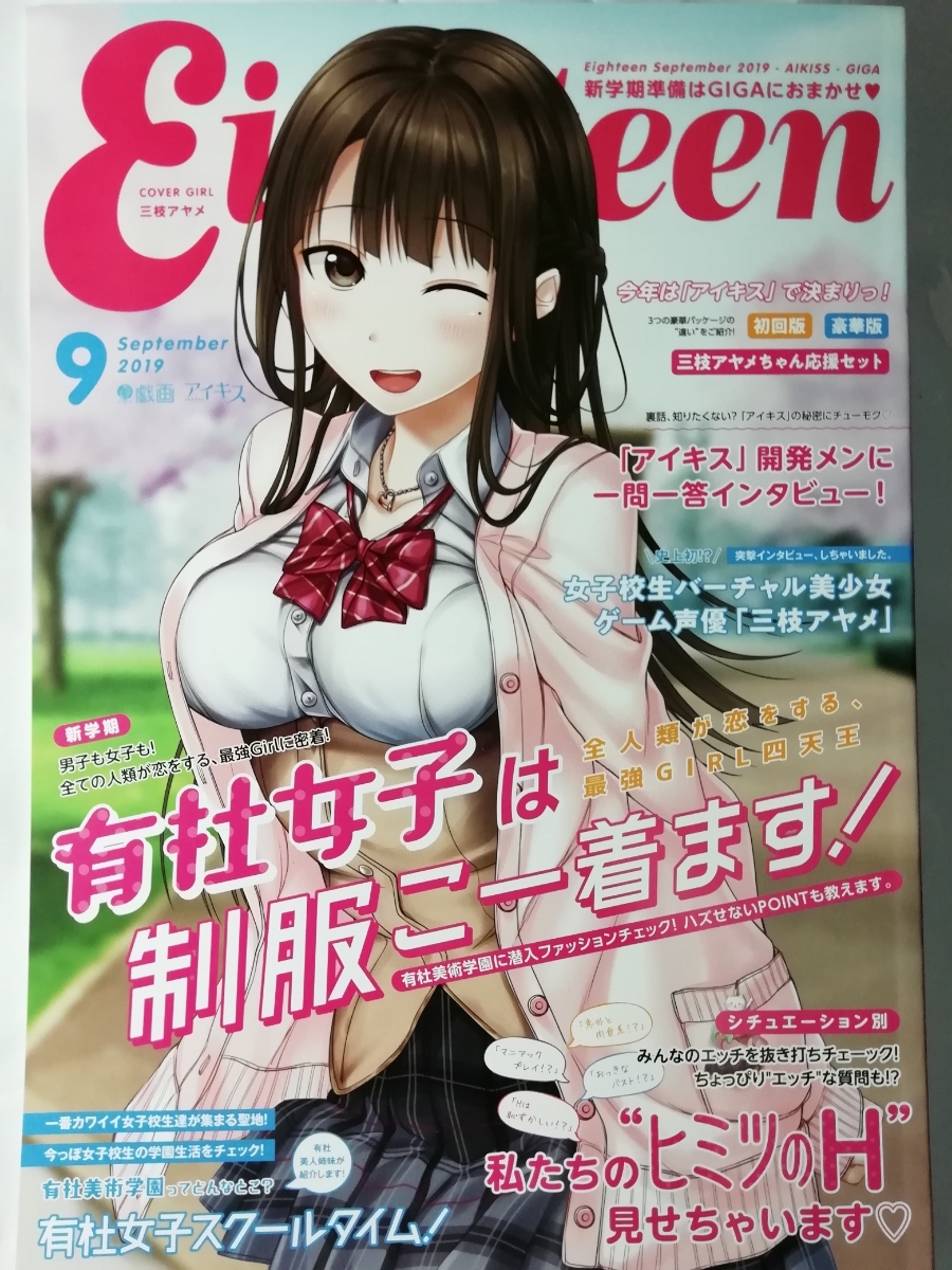 アイキス 冊子 Eighteen エイティーン 雑誌 戯画 GIGA 三枝ヒナタ 三枝アヤメ 菅野純子 桜田杏の入札履歴 - 入札者の順位
