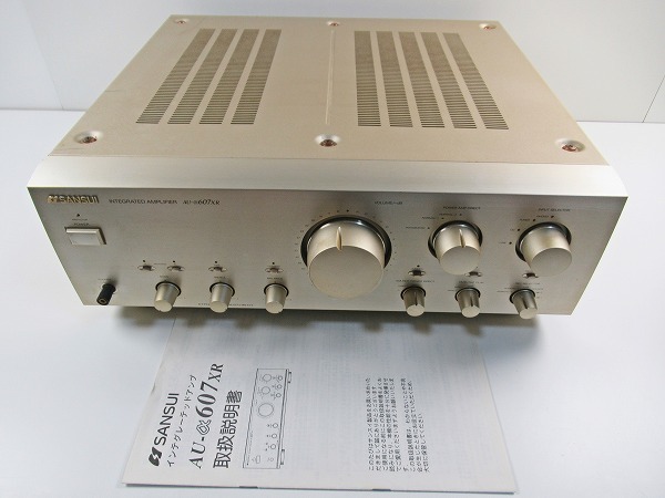 ◇[D11]Sansui サンスイ インテグレーテッドアンプ AU-α607XR
