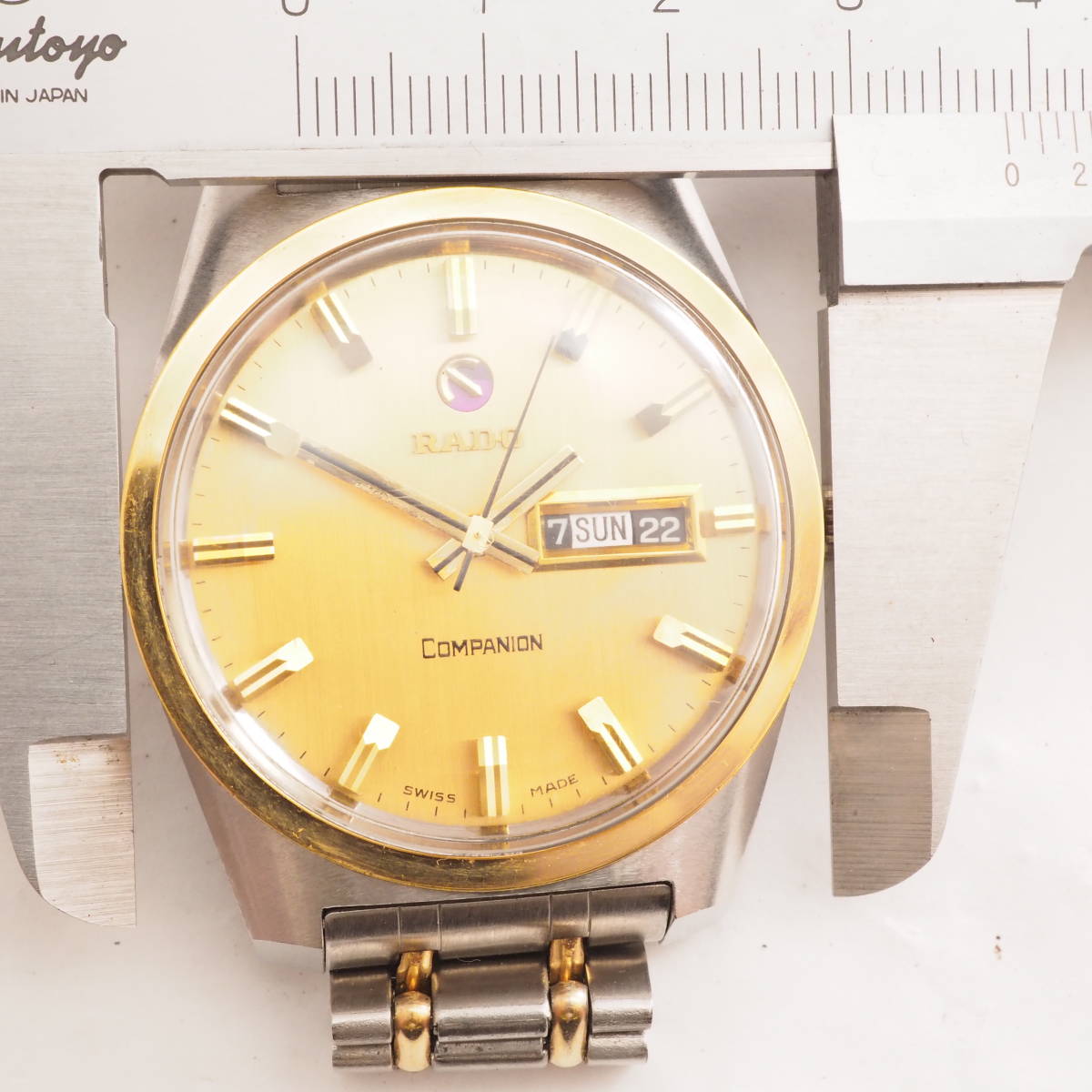 ラドー コンパニオン 11638 RADO COMPANION デイデイト 25石 自動巻 