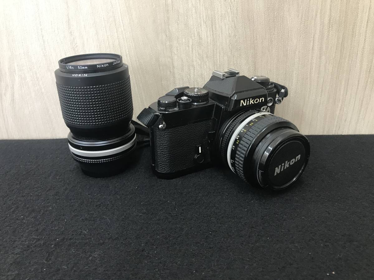 2206272☆中古品 ニコン NIKON FE フィルムカメラ（1：1.4 50mm