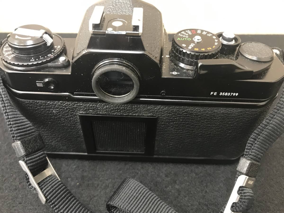 2206272☆中古品 ニコン NIKON FE フィルムカメラ（1：1.4 50mm