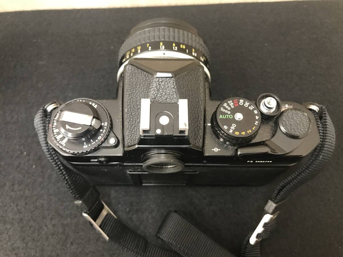 2206272☆中古品 ニコン NIKON FE フィルムカメラ（1：1.4 50mm