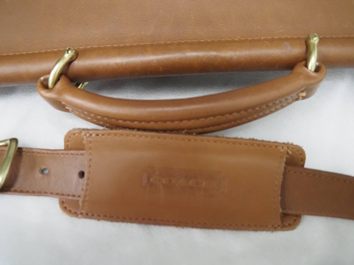 1234H☆COACH コーチ 2WAY 本革 レザー 茶 M5C-5266 オールドコーチ 