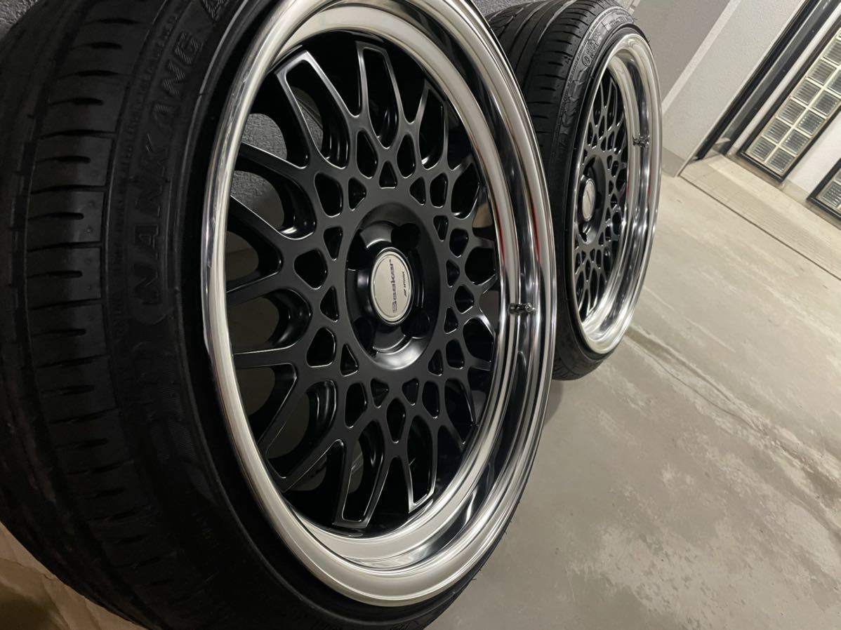 Yahoo!オークション work seeker cx 17inch 8.5J+15通し pcd100 4穴 