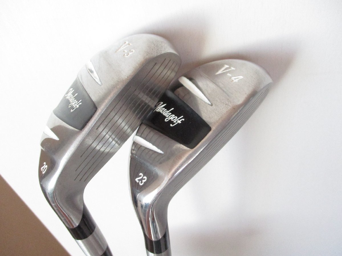 ゴルフ 『Masda Golf』V-3, V-4 ユーティリティ 2本セット