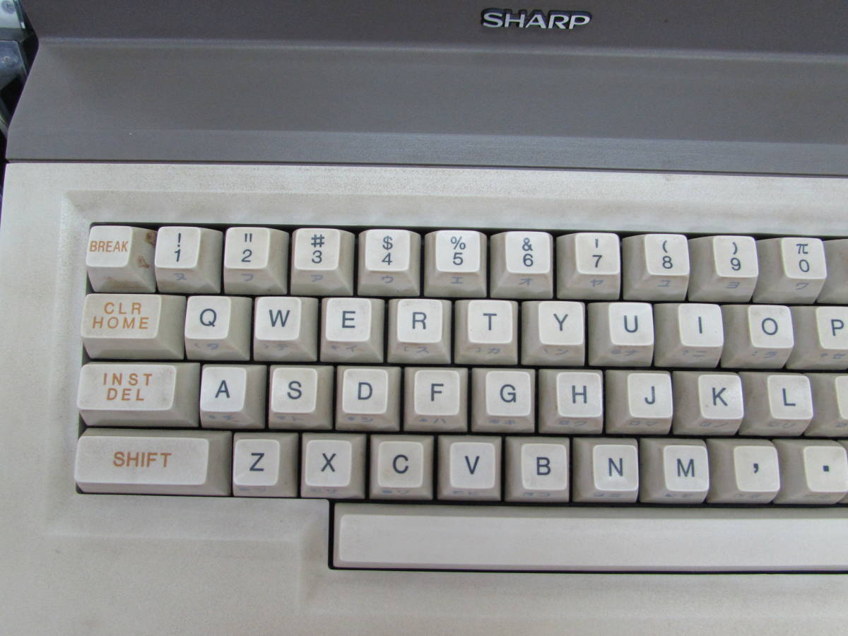 SHARP コンピュータ MZ-1200 ジャンク パソコン 昭和 Yahoo