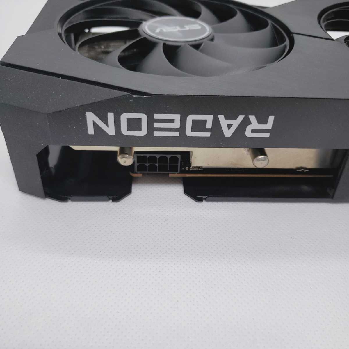 送料無料 ASUS RX6600 8GB DUAL グラフィックボード 動作確認済 美品