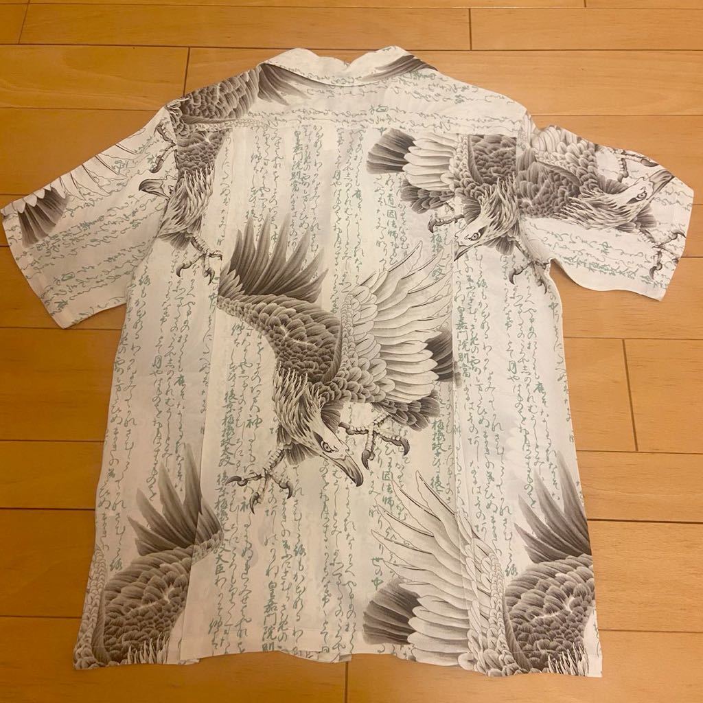 美品クリーニング済★東洋 SUNSURF サンサーフ アロハシャツ SS33885 和柄　総柄　Mサイズ　レーヨン サンサーフ アロハシャツ SUN Sun クリーニング済☆東洋 東洋エンタープライズ