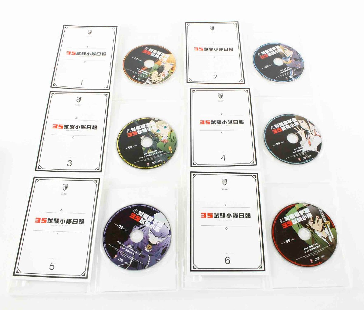 Blu-ray 対魔導学園35試験小隊 全6巻セット〈限定版〉 対