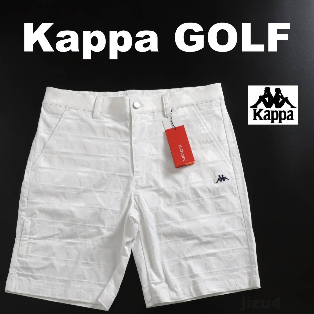 □定価10，780円 Kappa カッパ ゴルフ【86】ヨット柄 ジャガード