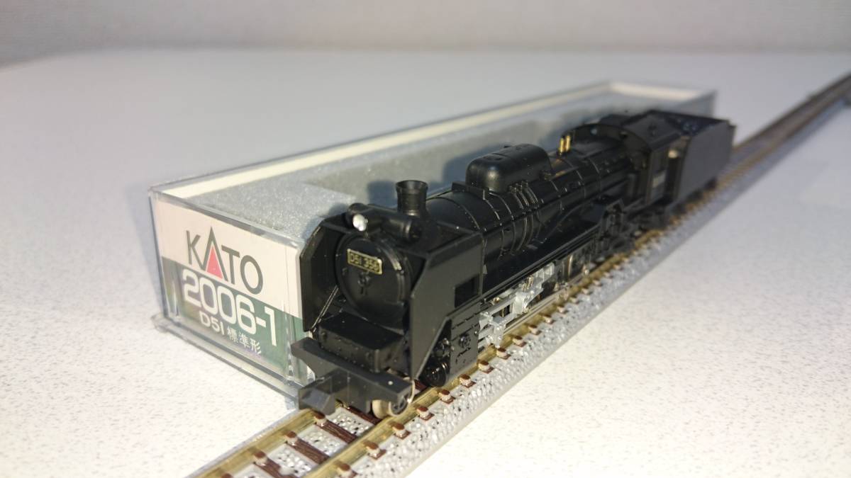 遊勝工房 Nゲージ KATO 2006-1 D51標準形蒸気機関車 低速から運行