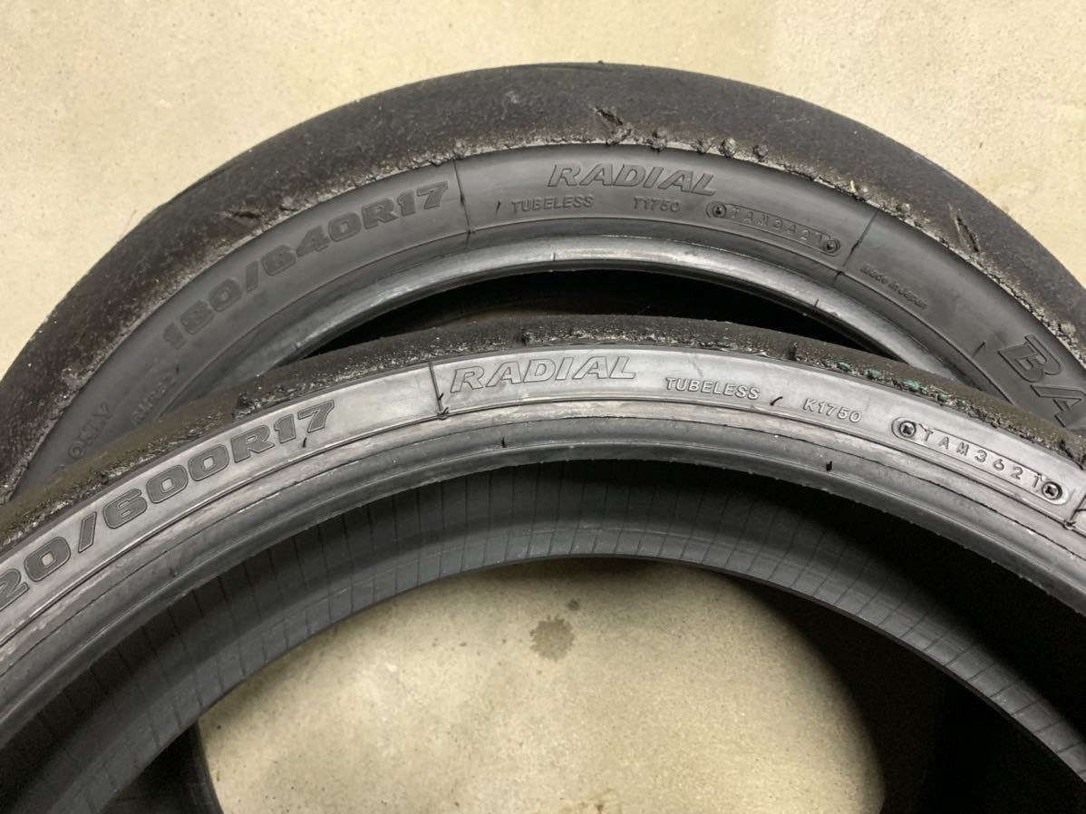 BATTLAX Racing R11 前後セットその3 ST600 バトラックス R11前後 使用