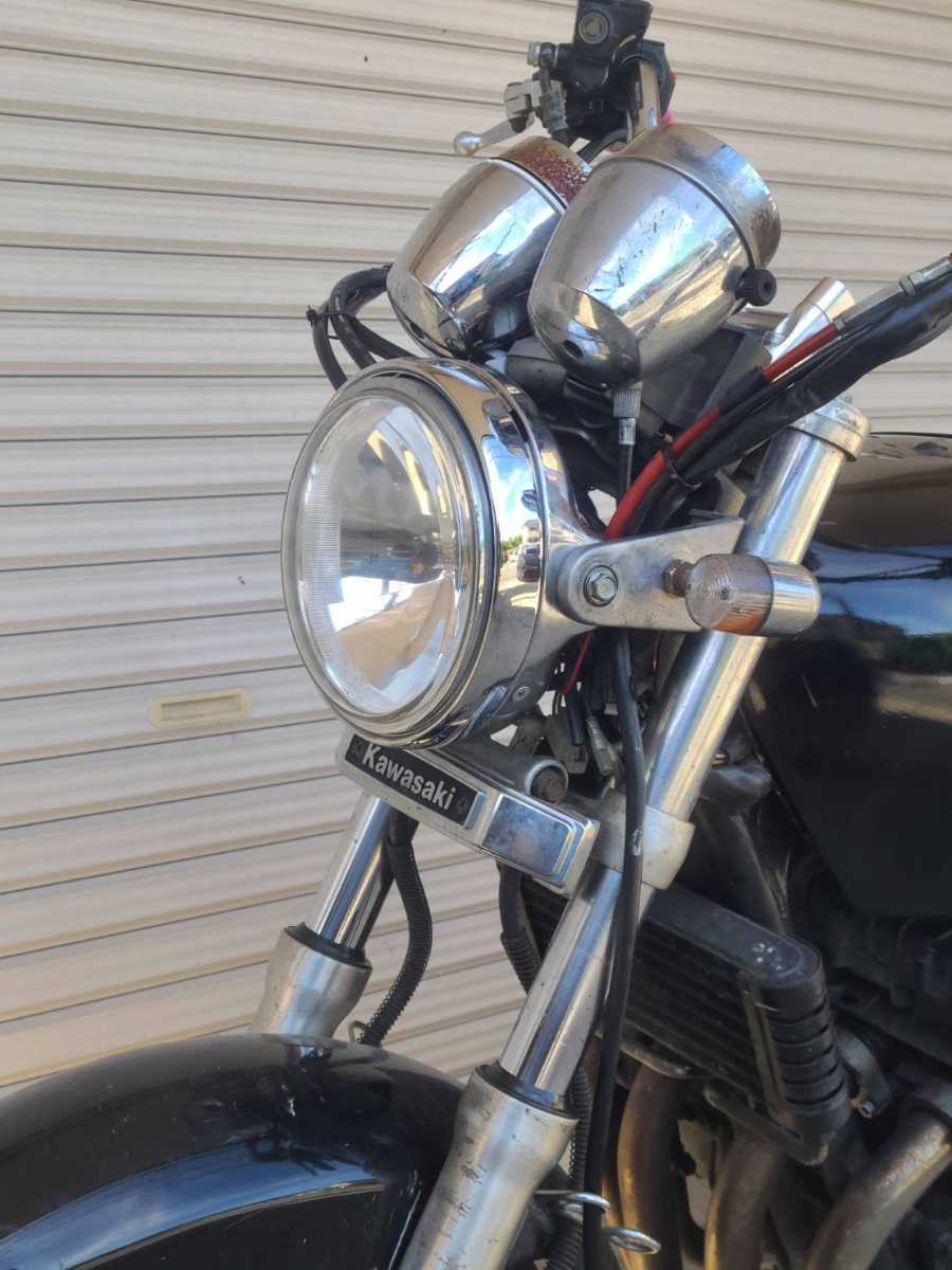 KAWASAKI車検付ゼファー400実働1992年式C4カスタム車両メッキ部品多数全国陸送手配可能ゼファーχ格安売り切りスタート旧車希少人気車両 Yahoo!オークション - KAWASAKI 実働車 ゼファー400(ZⅡ仕様) ZEPHYR〈ヒストリー