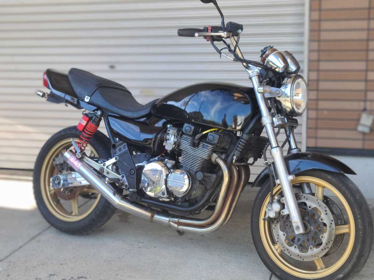 KAWASAKI車検付ゼファー400実働1992年式C4カスタム車両メッキ部品多数全国陸送手配可能ゼファーχ格安売り切りスタート旧車希少人気車両 Yahoo!オークション - KAWASAKI 実働車 ゼファー400(ZⅡ仕様) ZEPHYR〈ヒストリー