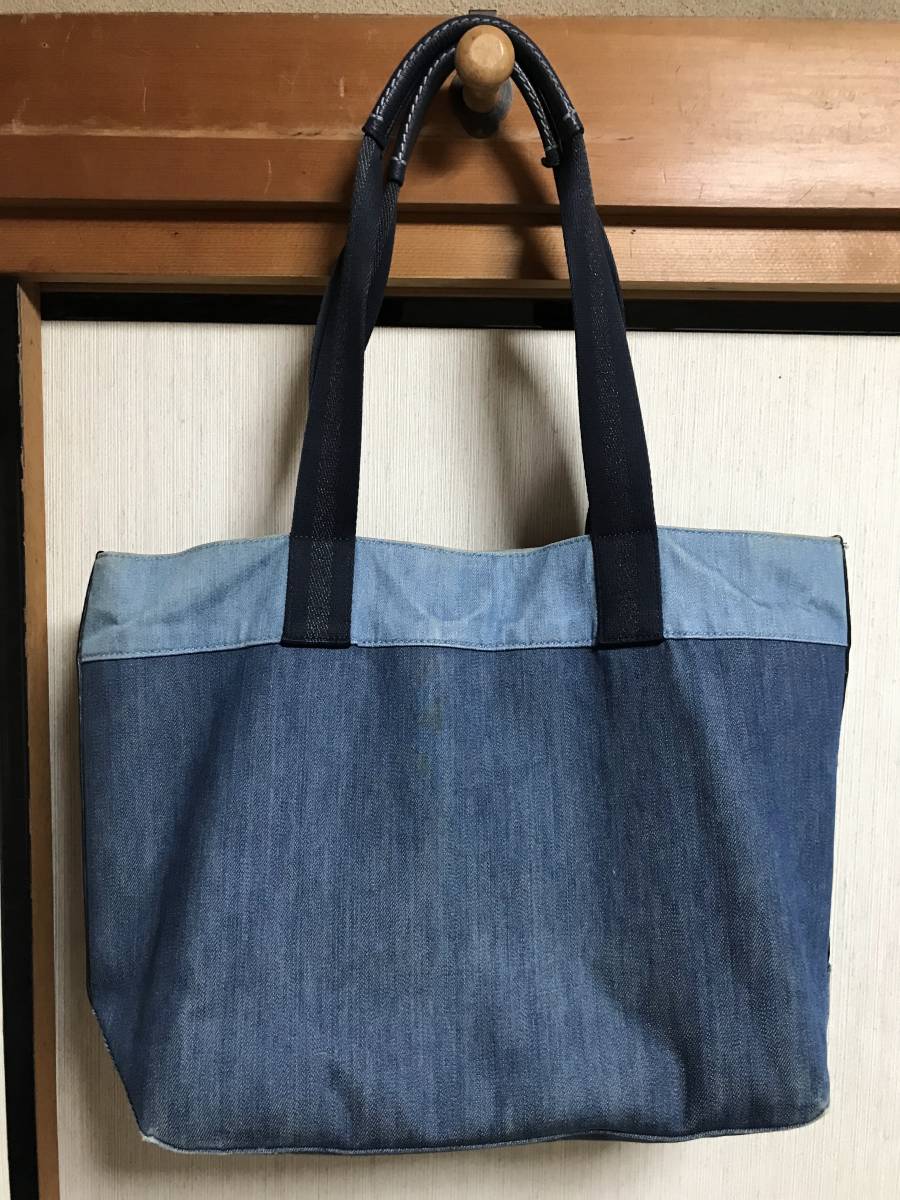 COACH コーチデニム トートバッグ ロゴプリント COACH コーチ ロゴプリント デニムトートバッグ Coach 【公式通販】
