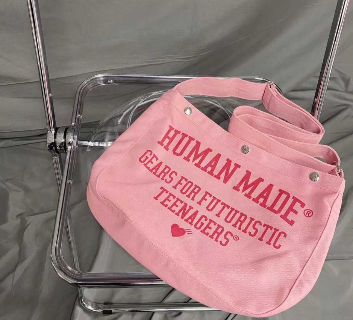 一円スタート HUMAN MADE PAPERBOY BAGトートバッグ シHUMAN MADE