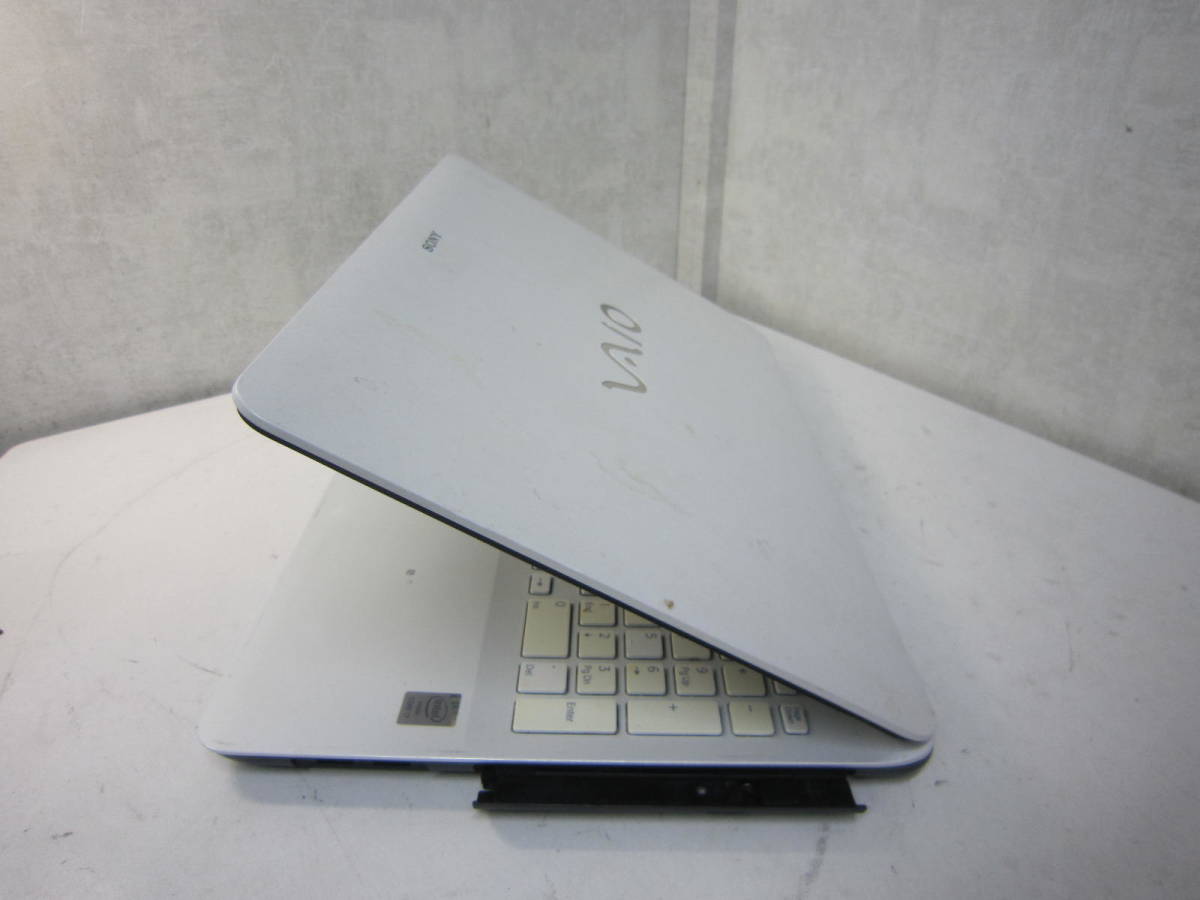 ソニー SVF153B1GN 1686☆SONY VAIO SVF153B1GN Core i7 HDD/無 メモリ/4GB BIOS確認