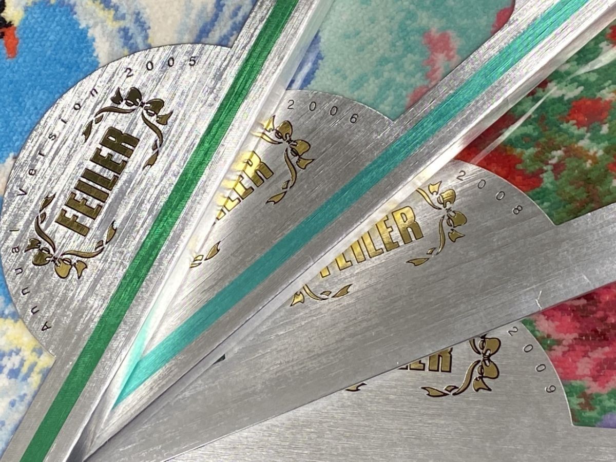 未使用品 FEILER フェイラー タオル3枚 2006 2011 2014 タオル・バス用品 未使用品 FEILER フェイラー タオル3枚 2006 2011 2014