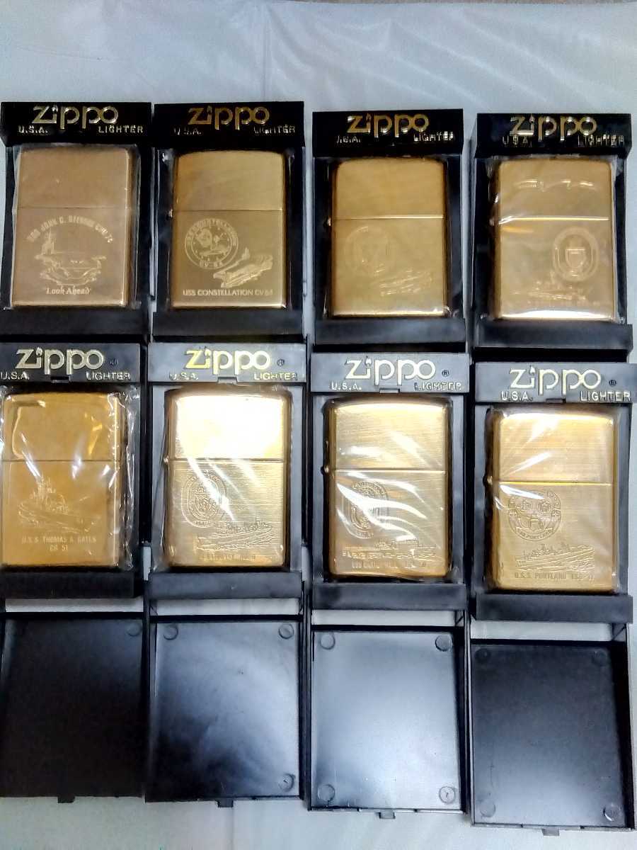 【限定セール，高品質】 zippo solid brass 戦艦＆空母 8種セット 2000-2003年製 展示(Zippo)｜売買されたオークション情報、yahooの商品情報をアーカイブ公開 - オークファン Zippo