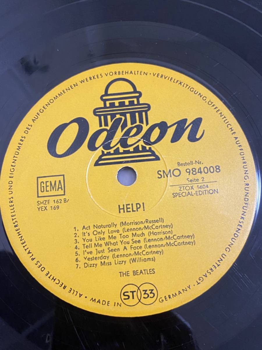 THE BEATLES/HELP!/SPECIAL EDITION/ドイツ盤(LP) No.507 【公式通販】