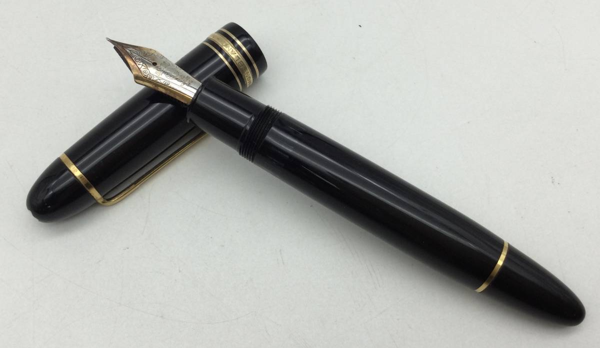 新作入荷，最新作 JJ20＃ 万年筆 MONTBLANC モンブラン マイスターシュティック No.149 ペン先 585 14K 14C 筆記用具 ＃(モンブラン)｜売買されたオークション情報、yahooの商品情報をアーカイブ公開 - オークファン モンブラン