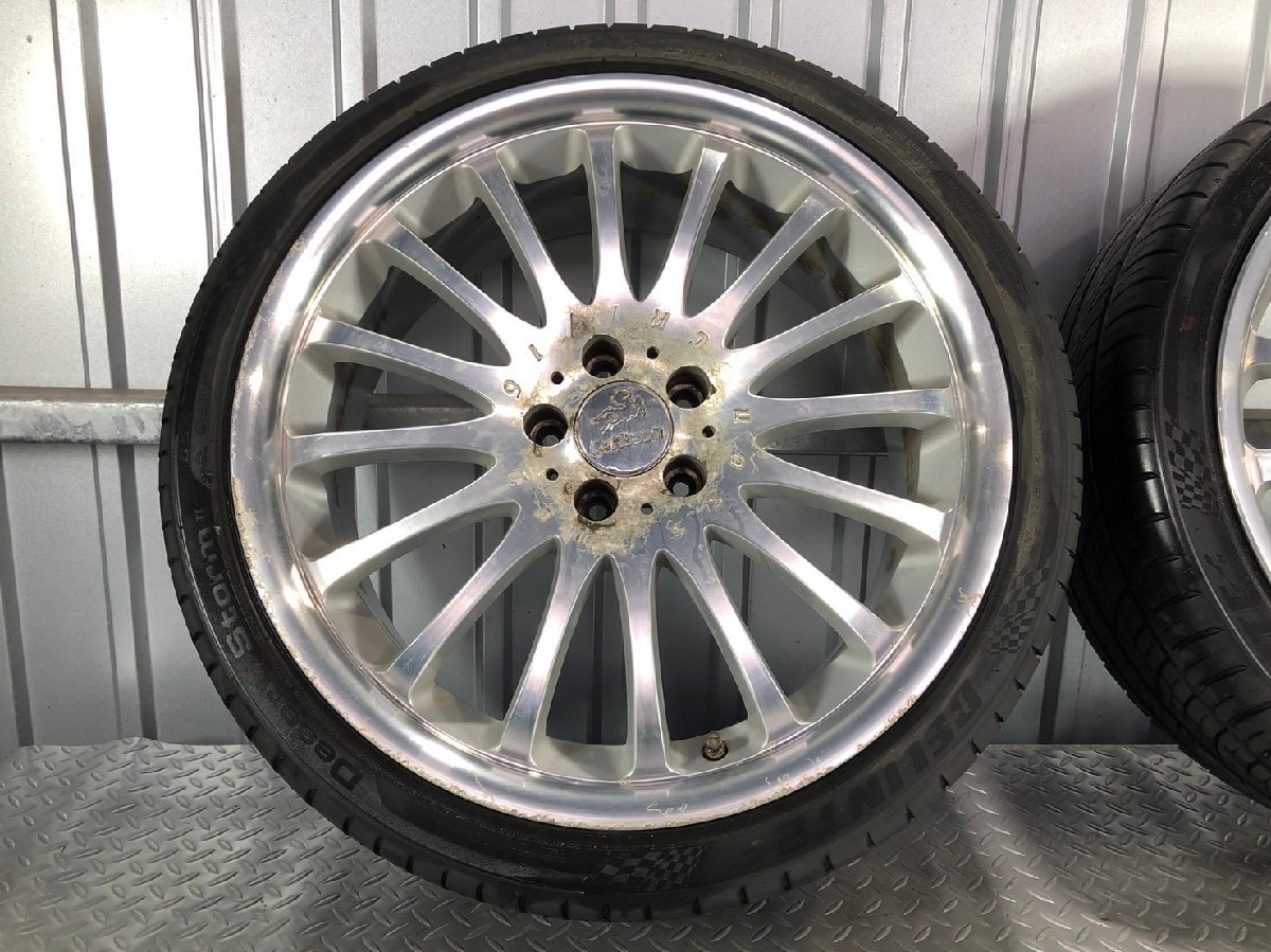 カールソン 20インチ 5穴 アルミホイール PCD114.3 20x81/2J DERINTE 