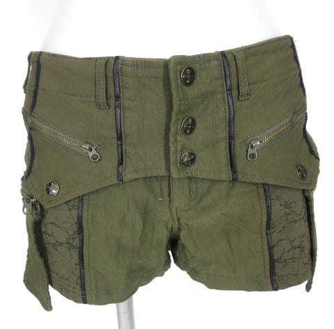 オッズオン　Ozz On コウモリ ショートパンツ Ozz Croce オーバースカート付きショートパンツ / オッズオン オッズ