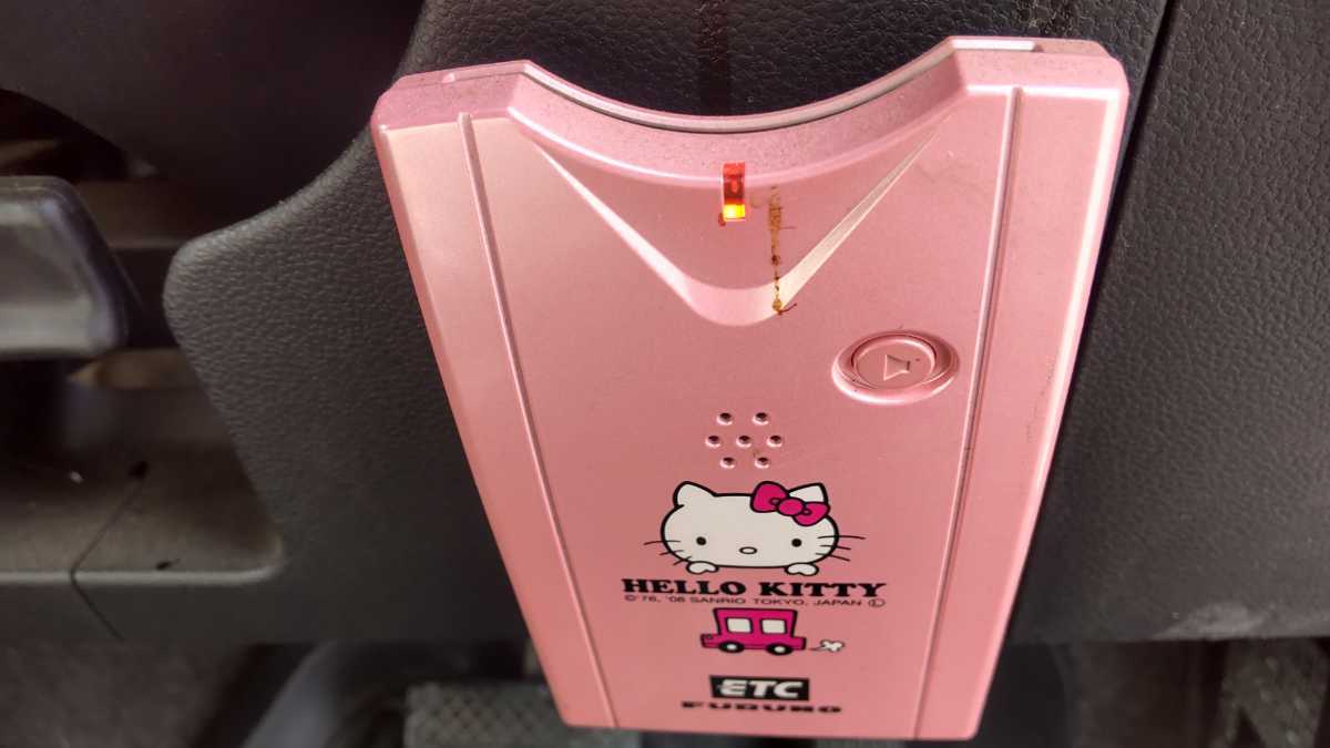 HELLO KITTY ETC車載器 FURUNO ピンク HELLO KITTY ETC車載器 FURUNO ピンク ETC車載器 ハローキティ