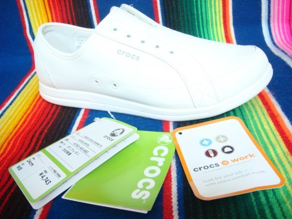 Crocs クロックス ナースシューズ 24cm 軽量モデル 白ホワイト 靴 S22 看護師 ウォーキングシューズ 売買されたオークション情報 Yahooの商品情報をアーカイブ公開 オークファン Aucfan Com