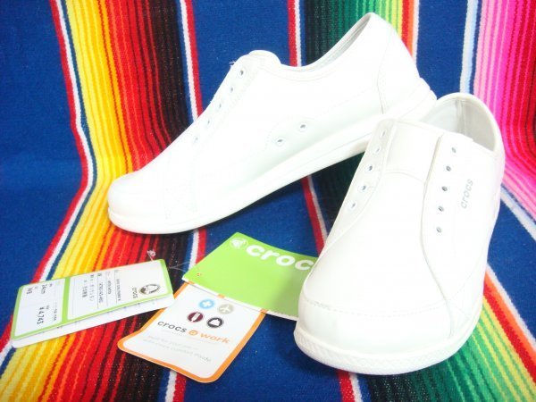 Crocs クロックス ナースシューズ 24cm 軽量モデル 白ホワイト 靴 S22 看護師 ウォーキングシューズ 売買されたオークション情報 Yahooの商品情報をアーカイブ公開 オークファン Aucfan Com
