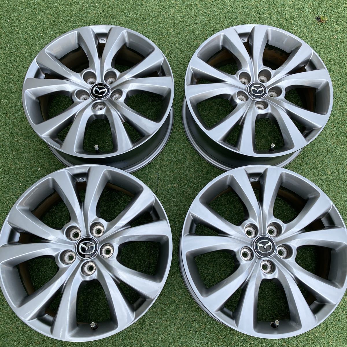 マツダ CX-30 純正 ホイール 4本 5H 114.3 18インチ 7J +45 MAZDA CX-