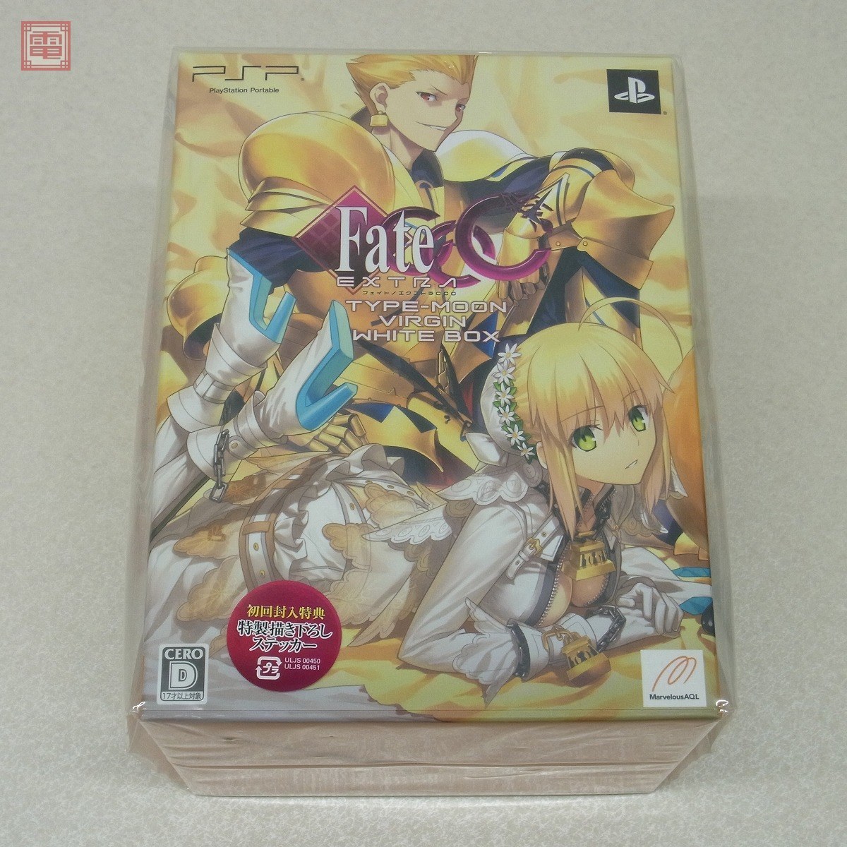 未開封 PSP フェイト/エクストラ CCC Fate/EXTRA CCC TYPE-MOON VIRGIN  
