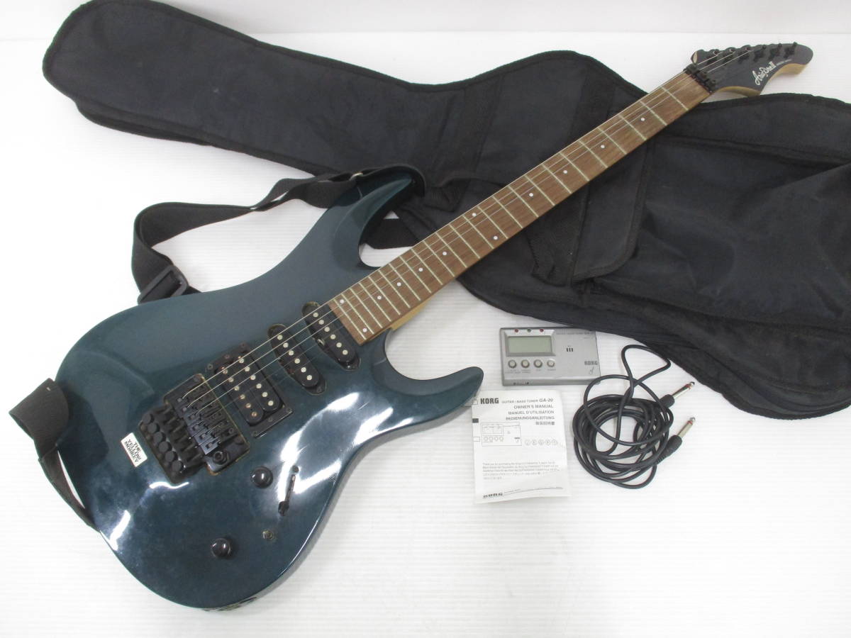 Aria Pro II Va480 ブラックパーツ仕様 アーム付 新品弦張替済 II | Aria Pro アリアプロツー ARIA PRO エレキギター SGR ProII PE