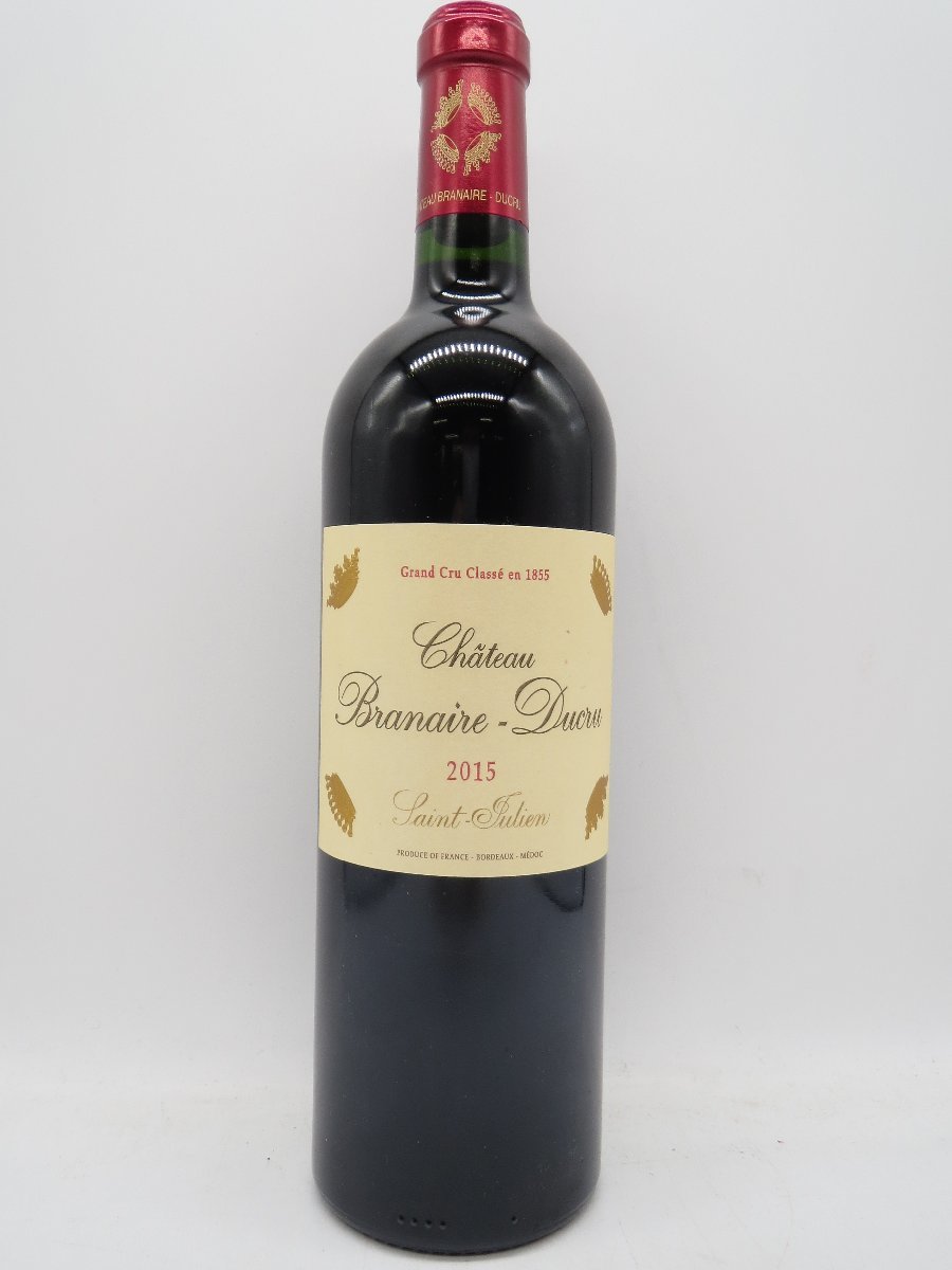 未開栓 洋酒 赤ワイン シャトー・ブラネール・デュクリュ 2015 Chateau