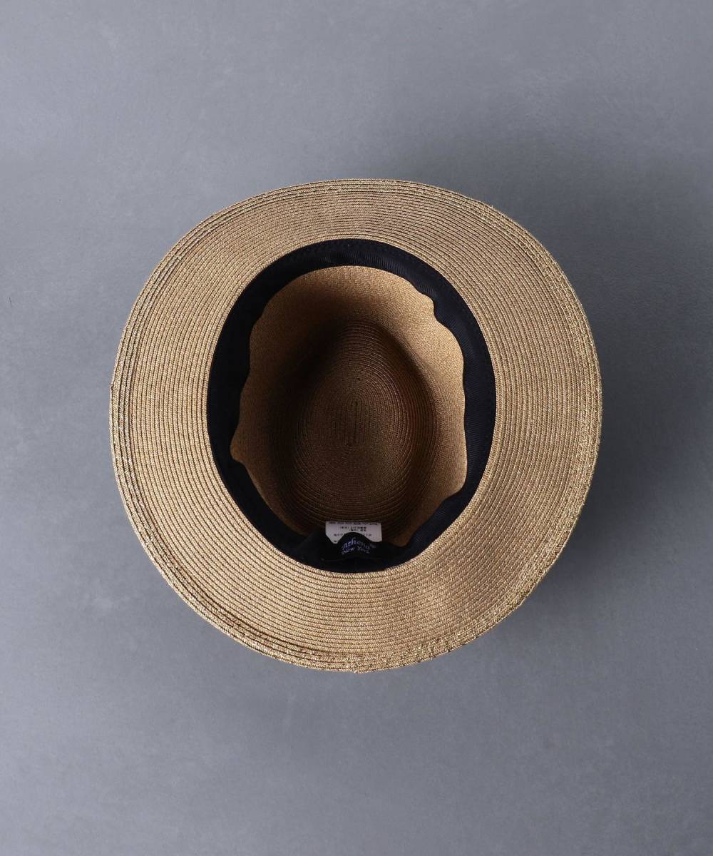 2.7万】アシーナニューヨーク CAMILA カミラ ストローハット tan