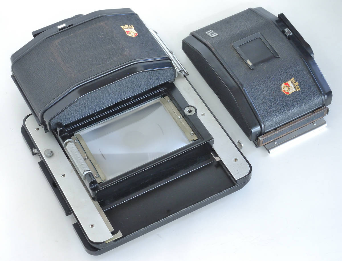 WISTA CO., LTD. フィルムホルダー 本体 ウイスタ WISTA 6x9 ロールフイルムホルダー・スライド アダプター 計3