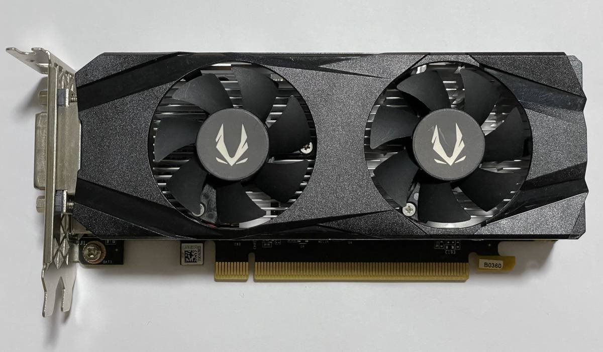 ZOTAC ロープロファイルブラケット GAMING GeForce GTX 1650 LP 用