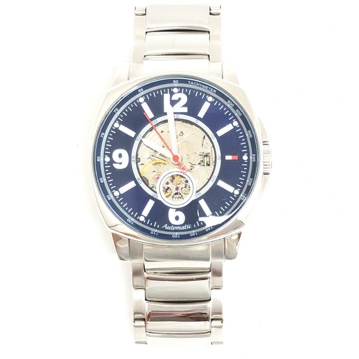 ○稼動品 TOMMY HILFIGER トミーヒルフィガー 1710224 自動巻き 腕時計 