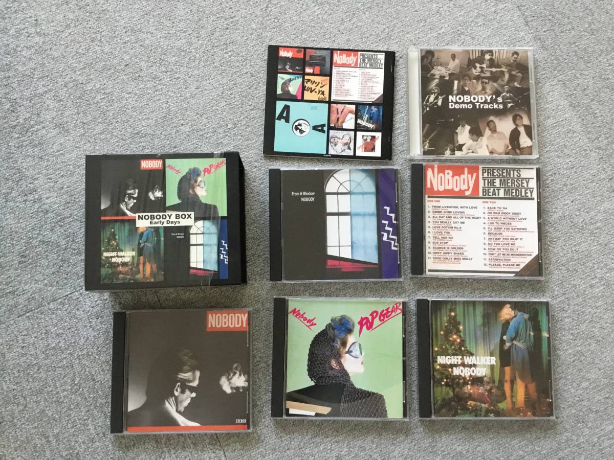 ☆ ノーバディ， NOBODY， NOBODY BOX Early Days， アルバム21枚