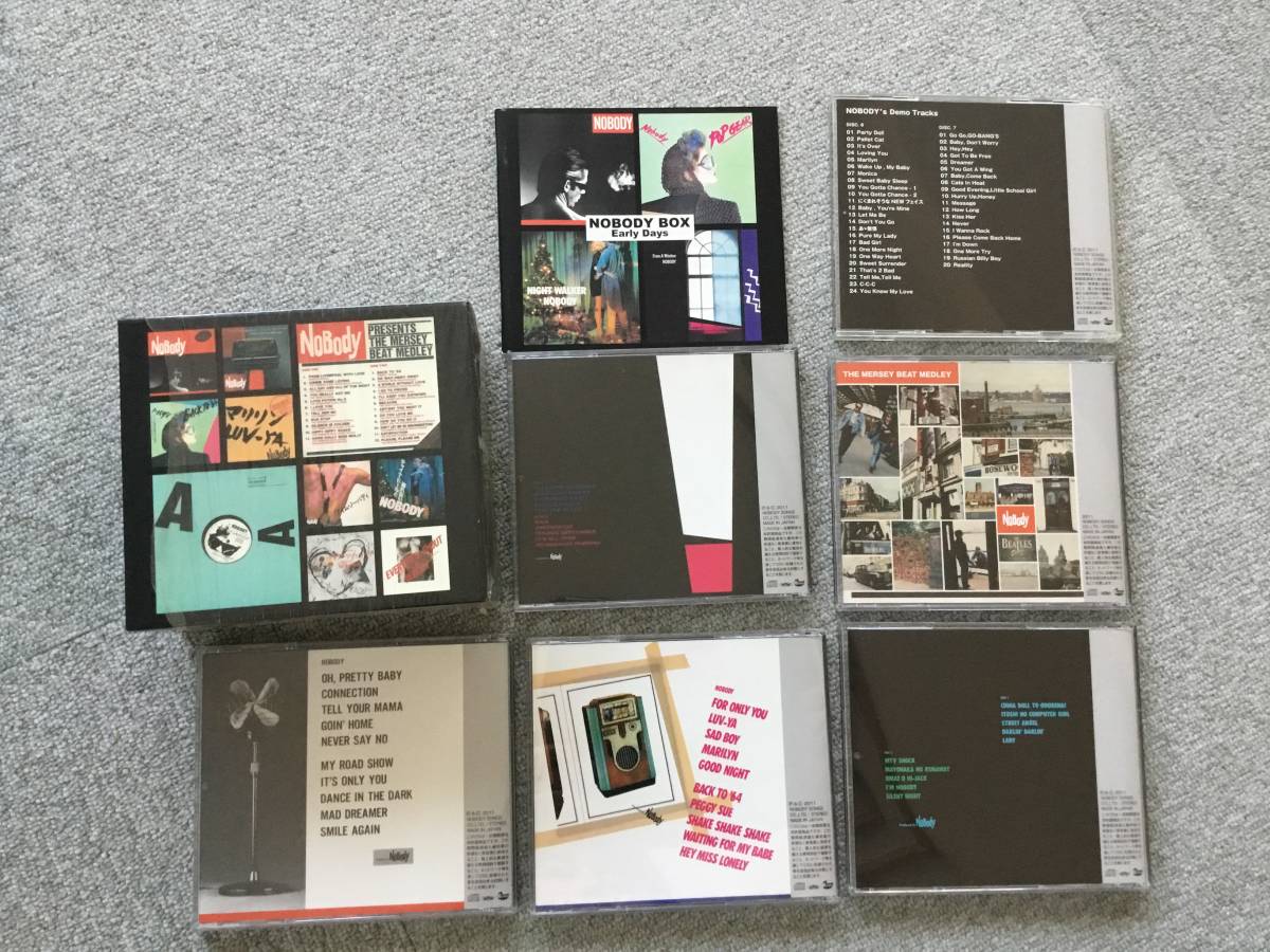 ☆ ノーバディ， NOBODY， NOBODY BOX Early Days， アルバム21枚