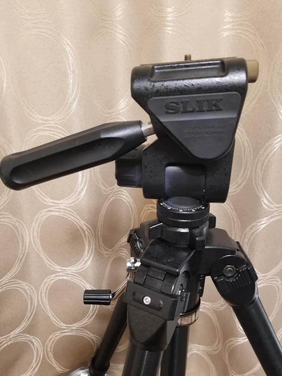 SLIK Professional-2 三段 三脚 SLIK 三脚 スリック (スリック) 大型アルミ3段三脚 3段大型