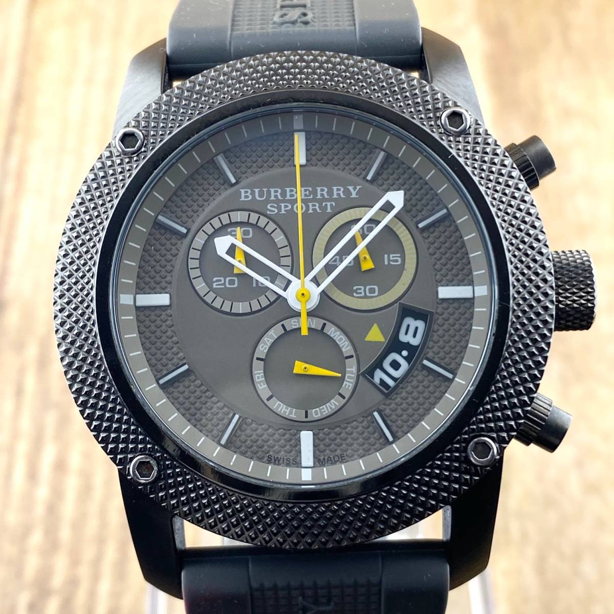 BURBERRY/バーバリー SPORT/スポーツ 腕時計 メンズ BU7702 クロノ 