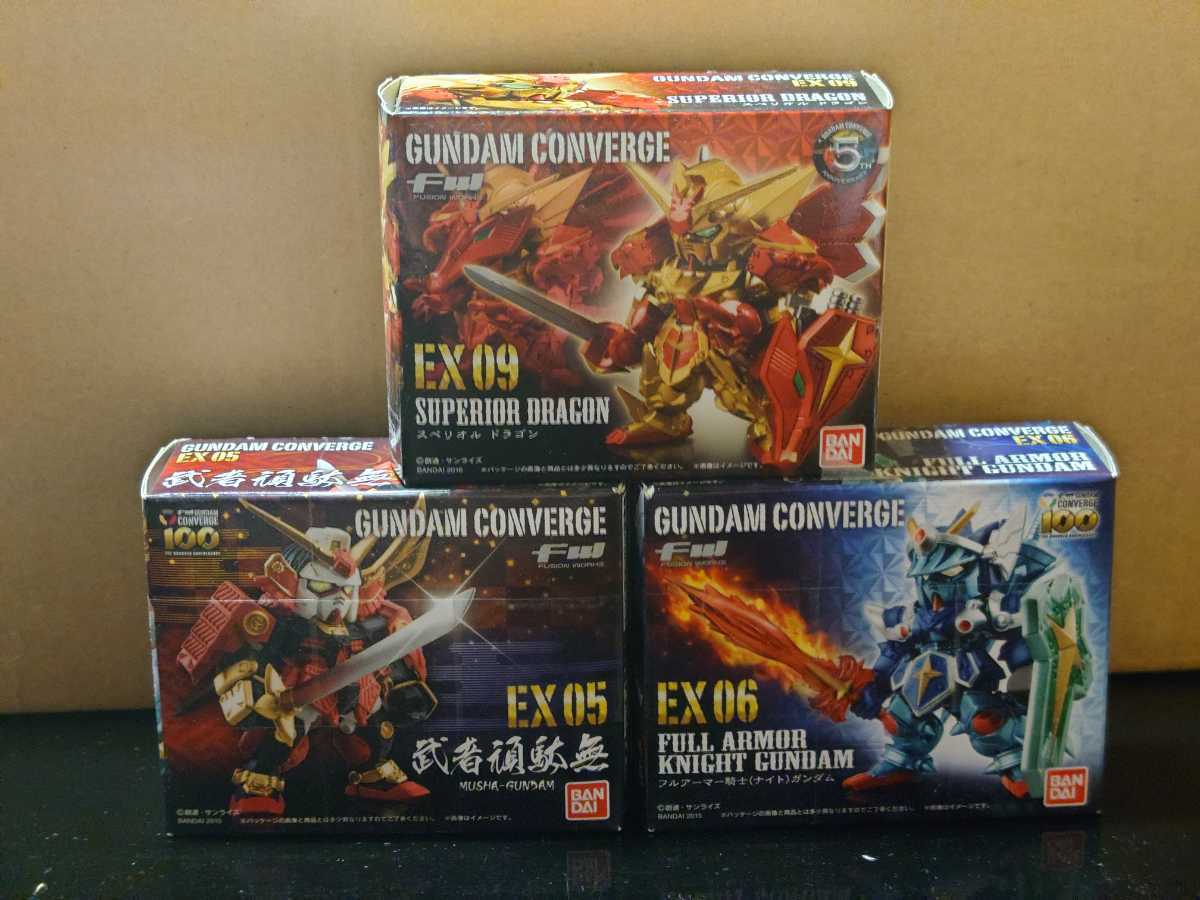 ガンダムコンバージ 武者頑駄無 FA騎士ガンダム スペリオルドラゴン 